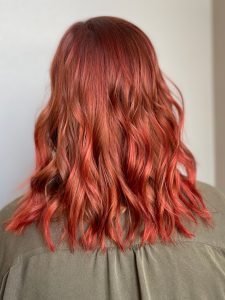 Red Fashion Hair Color